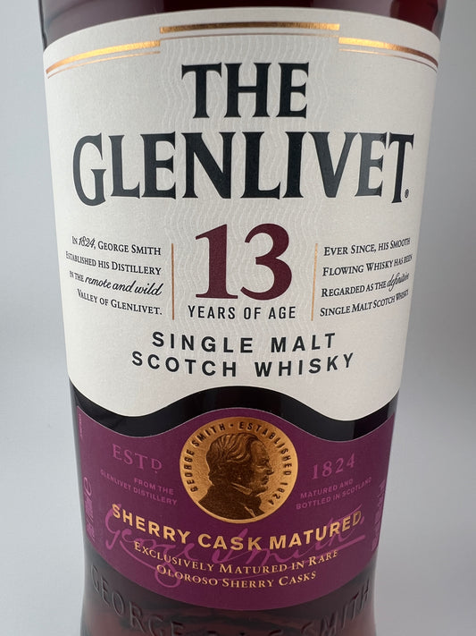 グレンリベット 13年 Sherry Cask Matured 2025年ボトリング