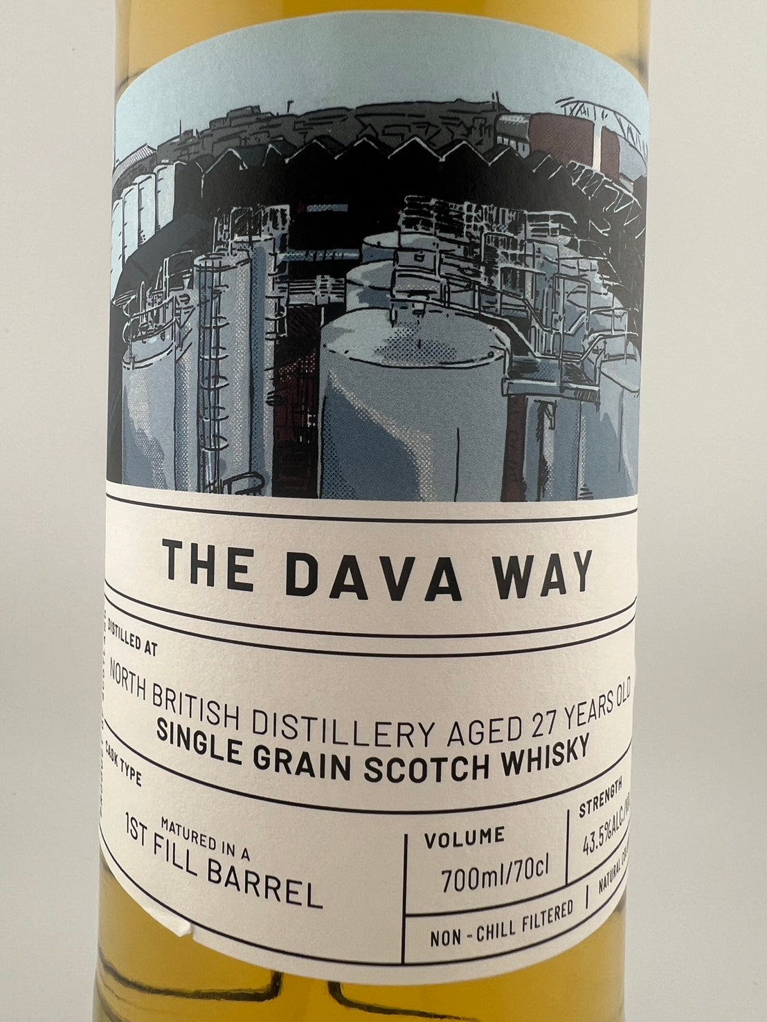 THE DAVA WAY ノースブリティッシュ 1994-2023 27年 43.5% Lowland Single Grain Scotch Whisky