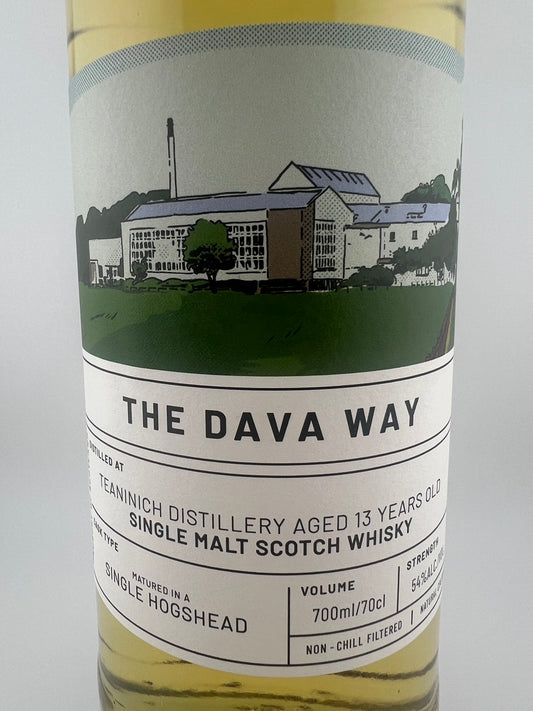 THE DAVA WAY ティーニニック 2009-2023 13年 54.0% Highland Single Malt Scotch Whisky